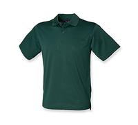 Henbury Coolplus Polo Shirt : Color - Bottle : Size - L