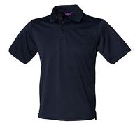 Henbury Coolplus® Polo Shirt Colour:Navy Size:L
