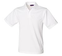 Henbury Coolplus® Polo Shirt Colour:White Size:S