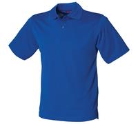 Technical polo shirt Henbury CoolPlus Bleu 3XL