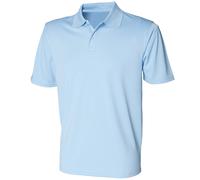 Technical polo shirt Henbury CoolPlus Bleu 3XL