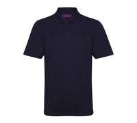 Henbury Coolplus Polo Shirt Oxford Navy Men Wicking Micro PiquÃ©