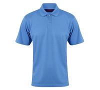 Henbury Mens Coolplus Pique Polo Shirt T-shirt Top Szs S-XXXL RW635