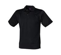 Henbury Coolplus Short Sleeve Breathable Wicking Sports Polo Shirt XXS - 5XL