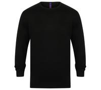 Henbury Crew neck jumper H725 - Mens, 50% Cotton, Oeko-Tex