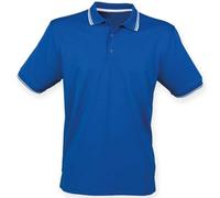 Henbury Double Tipped Coolplus Polo Shirt Smart Performance Wicking Micro PiquÃ©