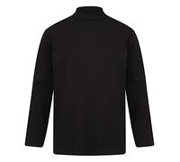 Henbury H020 Mens Long Sleeve Roll Neck Top Black 2XL