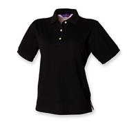 Henbury H121 Womens Ladies Classic Short Sleeve Cotton Polo Shirt