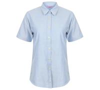 Henbury H516 Ladies Classic Oxford Shirt Short Sleeve Cotton Rich XS-4XL