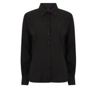 Henbury H591 Ladies Womens Long Sleeve Wicking Quick Dry Blouse Shirt