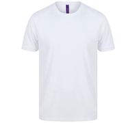 Henbury HB024 Mens Hi Cool Performance T-Shirt - White - XL