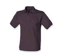 Henbury Heavy Pique Polo Shirt : Color - Dark Grey : Size - XL