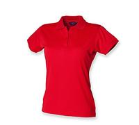 Henbury ladies Coolplus polo Classic Red XXL