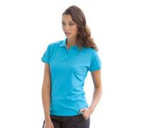 Henbury Ladies Coolplus Polo Shirt : Color Burgundy : Size XL