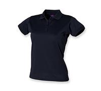 Henbury Ladies Coolplus Polo Shirt : Color - Navy : Size - L