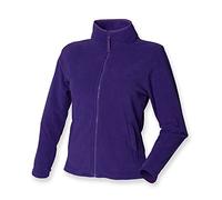 Henbury Ladies Micro Fleece Jacket : Color - Purple : Size - 10