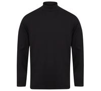 Henbury Long sleeve roll neck top H020 - Mens Sweatshirt, 96% Polyester