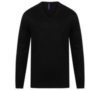 Henbury Mens Acrylic V Neck Sweatshirt PC7219
