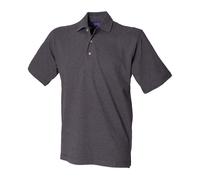 Henbury Mens Classic Cotton Pique Heavy Polo Shirt / N/A N/A PC6198