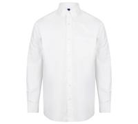 Henbury Mens Classic Oxford Long-Sleeved Formal Shirt PC6187