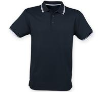 Coolplus Moisture Wicking Short Sleeve Polo Shirt Henbury Navy M