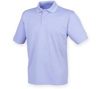 Henbury Mens Coolplus® Pique Polo Shirt (2XL) (Lavender)