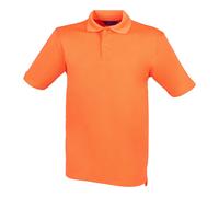 Henbury Men's Coolplus Pique Polo Shirt in Burnt Orange | Size: XL Henbury Burnt Orange XL
