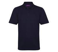 Henbury Mens Coolplus® Pique Polo Shirt (M) (Oxford Navy)