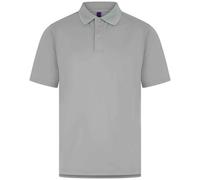 Henbury Men's CoolPlus Polo Shirt in Silver | Size: 3XL Henbury Silver 3XL