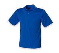 Henbury Mens Coolplus Wicking Pique Polo Shirt