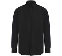 Henbury Men's Cotton Feel CoolPlus Shirt in Black | Size: 4XL Henbury Black 4XL