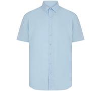 Henbury Mens Cotton Feel CoolPlus Short-Sleeved Formal Shirt PC7761