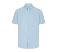 Cotton Feel CoolPlus Short-Sleeved Shirt Henbury Blue M