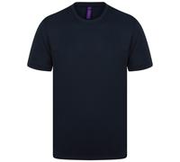 Henbury Men's HiCool Performance T-Shirt in Navy | Size: Medium Henbury Navy M