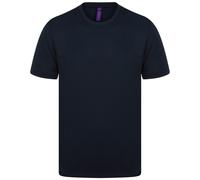 Henbury Men's HiCool Performance T-Shirt in Navy | Size: Medium Henbury Navy M