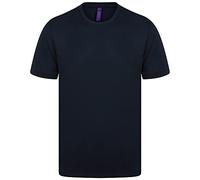 Henbury Mens HiCool Performance T-Shirt (S) (Navy)