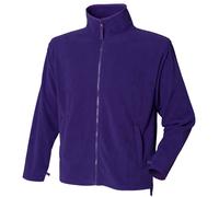 Microfleece Anti-Pill Jacket Henbury Purple S