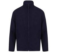 Henbury Mens Microfleece Anti-Pill Jacket (XL) (Navy)
