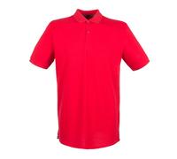 Henbury Mens Modern Fit Cotton Pique Polo Shirt / N/A N/A PC2590