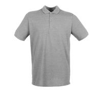 Henbury Mens Modern Fit Cotton Pique Polo Shirt PC2590