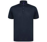 Henbury Men's Piqu Polo Shirt in Navy | Size: 2XL Henbury Navy 2XL