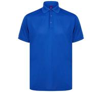 Henbury Men's Piqu Polo Shirt in Blue | Size: 2XL Henbury Blue 2XL