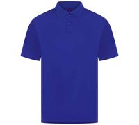 Henbury Men's Pique Polo Shirt in Blue | Size: 2XS Henbury Blue 2XS