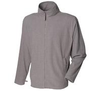 Henbury Mens Plain Fleece Jacket PC6287