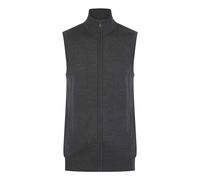 Plain Full Zip Sleeveless Gilet Henbury Grey XXL