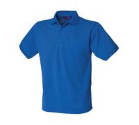 Henbury Mens Polycotton Heavy Polo Shirt PC6086