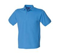 Henbury Mens Polycotton Heavy Polo Shirt PC6086