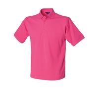 Henbury Mens Polycotton Heavy Polo Shirt PC6086