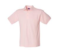 Henbury Mens Polycotton Heavy Polo Shirt PC6086