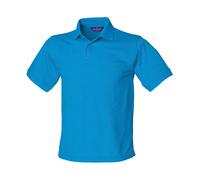 Henbury Mens Polycotton Heavy Polo Shirt PC6086